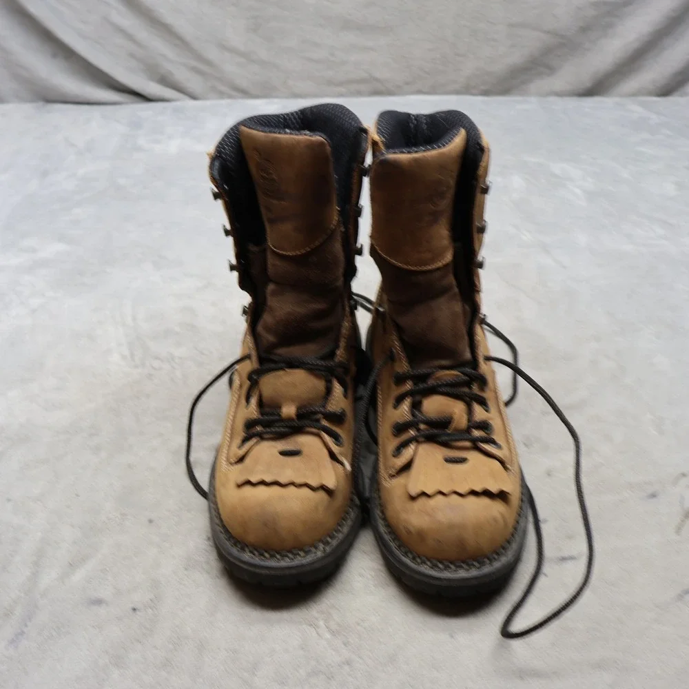 Georgia Boot Men 9M Logger Boot Brown 8
